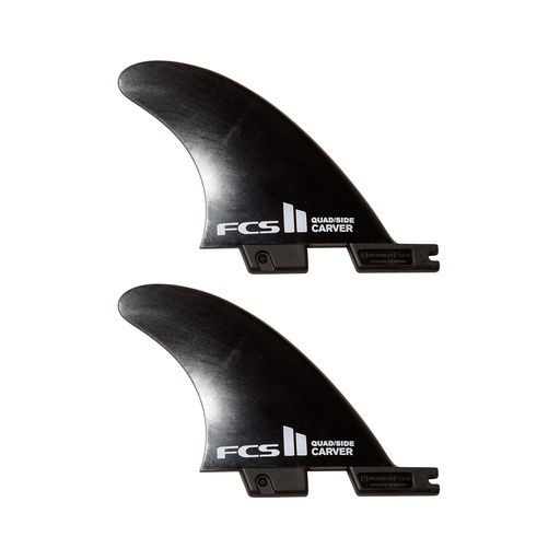 [SLS.1230377800] WF-2 Fin Pack (2 x FCSII Carver Quad Side Byte, Small)